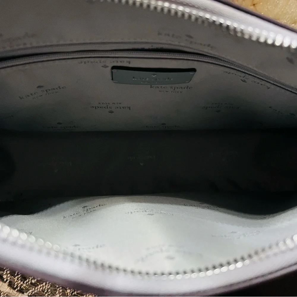 Kate Spade Elegant Gray Shoulder Bag - Picture 4 of 6